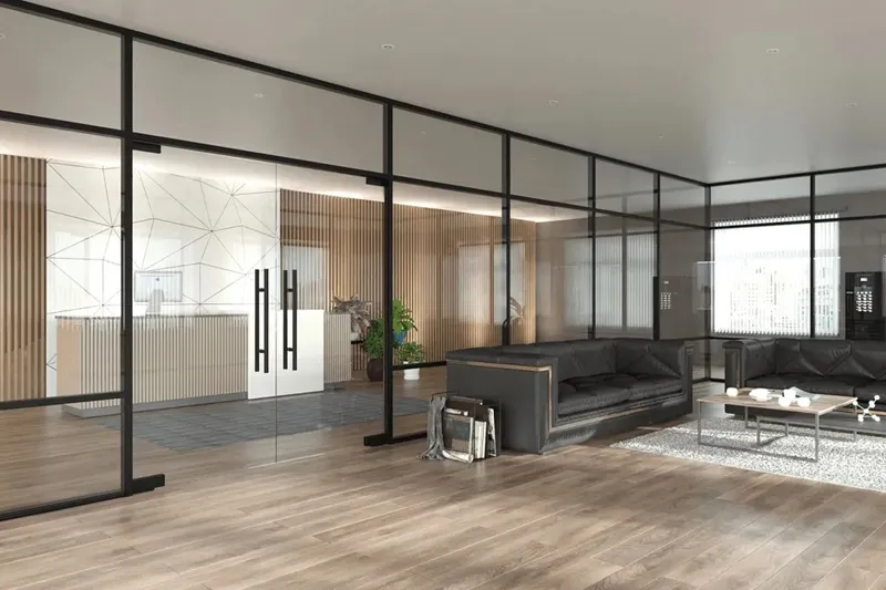 Innovative Glass Wall Partition Office Dubai
