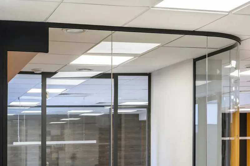 Innovative Glass Wall Partition Office Dubai
