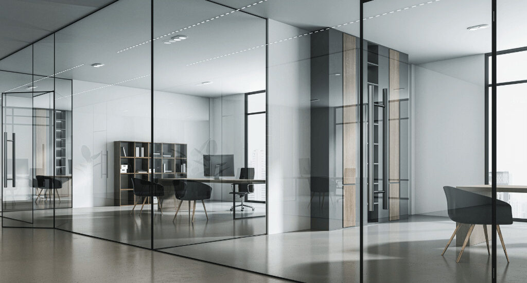 Innovative Glass Wall Partition Office Dubai
