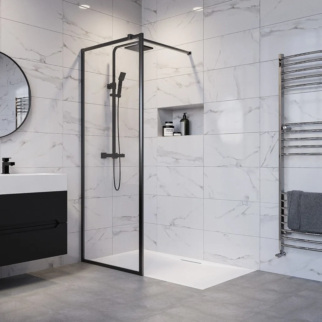 Shower Glass Partition Dubai